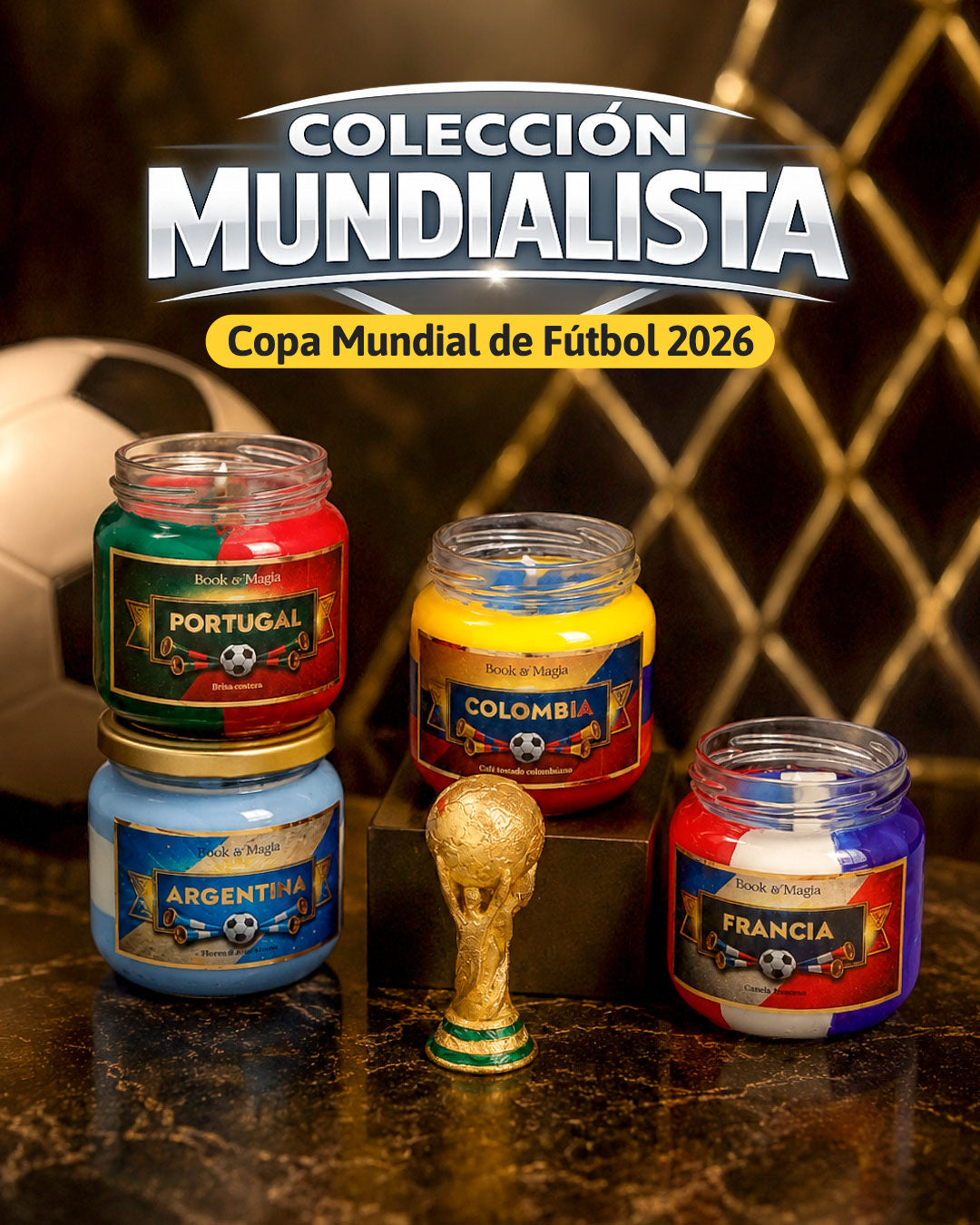 ⚽️👔 Vela Colección Mundialista – Edición Especial Día del Padre