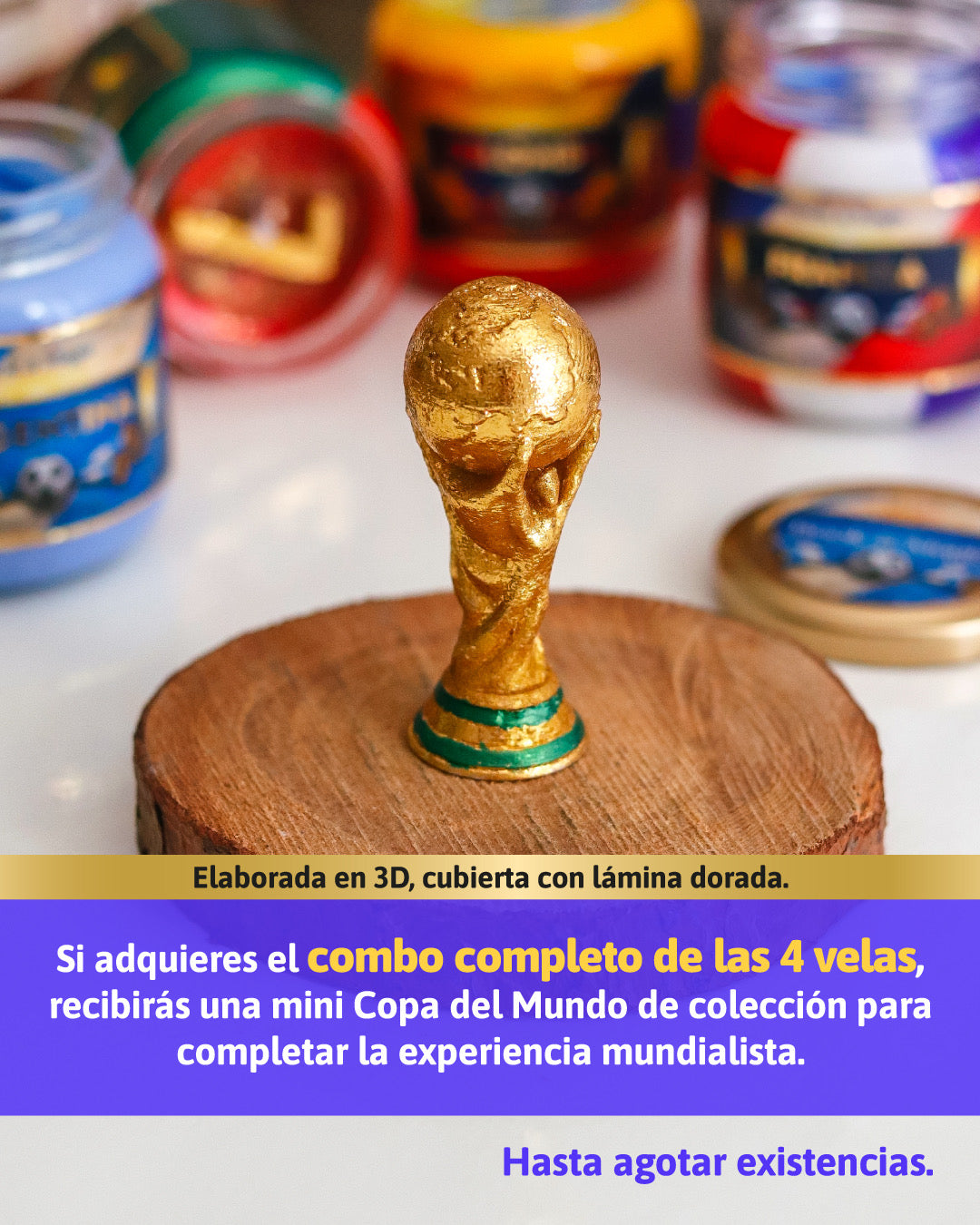 ⚽️👔 Vela Colección Mundialista – Edición Especial Día del Padre