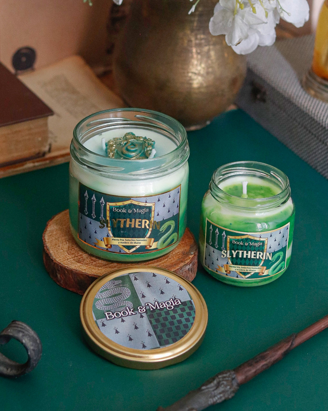 Set de Velas inspiradas en Hogwarts 300gr