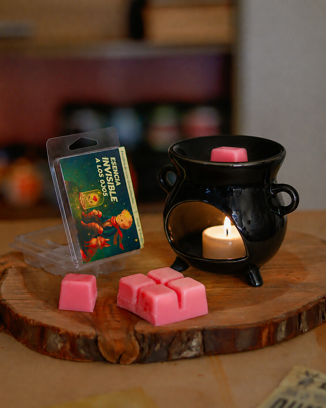 Kit Caldero | Pebetero de Cerámica + Wax Melts