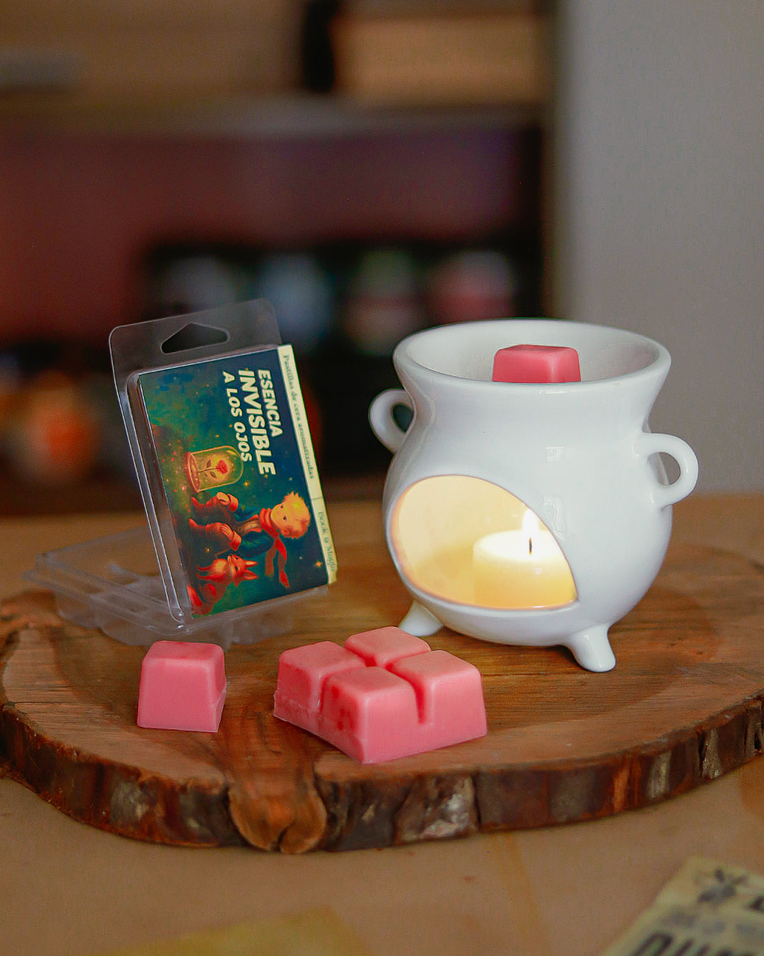 Kit Caldero | Pebetero de Cerámica + Wax Melts