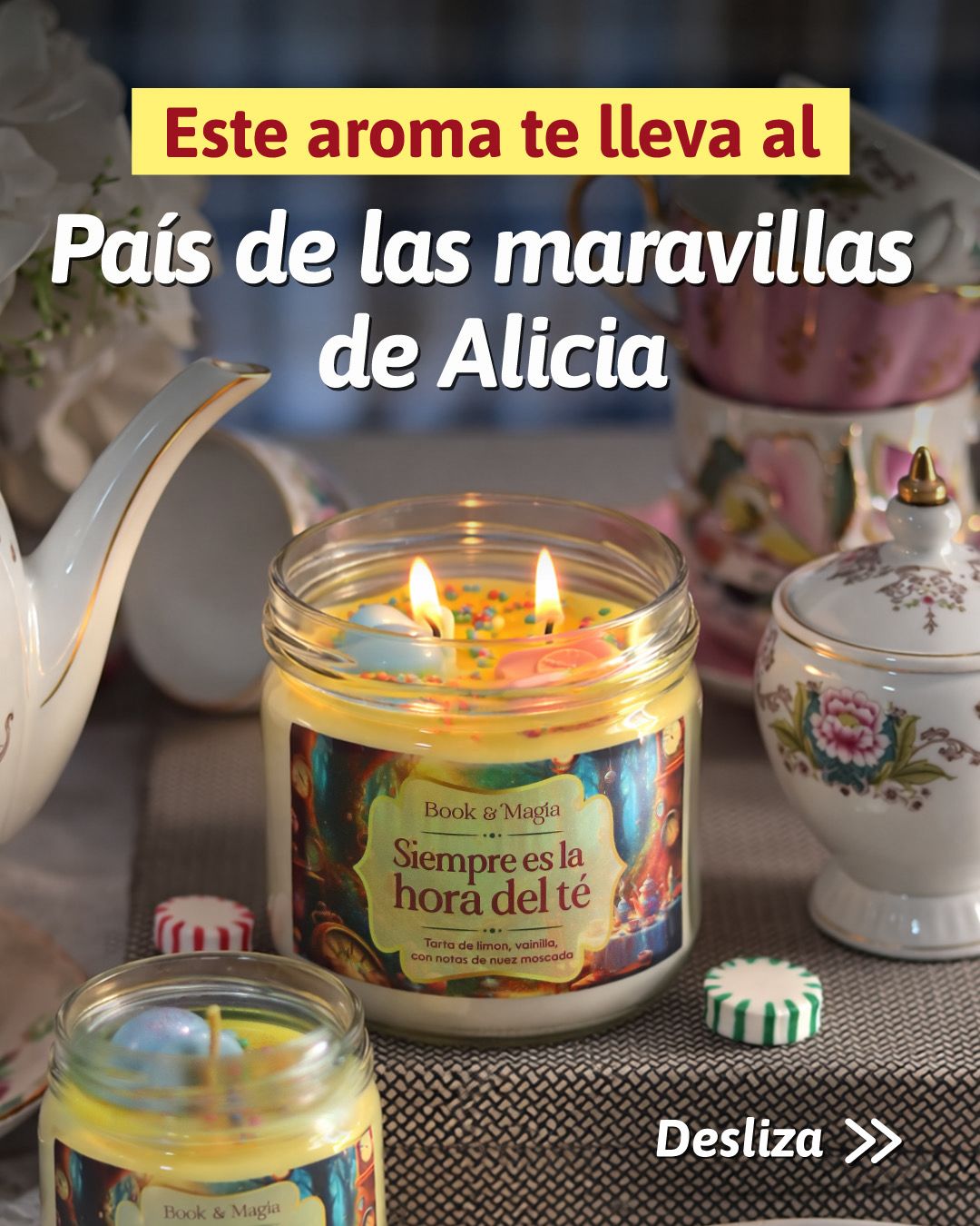 Siempre es la Hora del Té: Inspirada en Alicia en el País de las Maravillas 🫖✨ 🎩